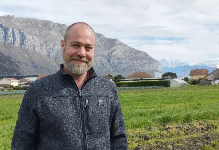 <em class="placeholder">Laurent Naselli, maraîcher au Jardin du Fontanil en Isère</em>