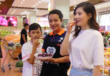 Les Chinois ont dépensé 525 dollars par habitant en achats de fruits et légumes frais, avec une demande croissante de produits de qualité supérieure.