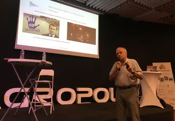 Philippe de Guenin, directeur de la DRAAF Nouvelle-Aquitaine, a différencié les termes de « sécurité alimentaire », « autonomie alimentaire » et « souveraineté alimentaire ».