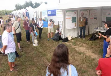 Un atelier sur la production de noisette en agriculture biologique présentait les opportunités et freins de cette culture.