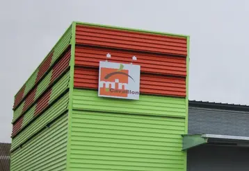 Le Min de Cavaillon a mis à disposition une salle équipée d’une petite chambre froide afin de rassembler les commandes. © Philippe Gautier - FLD