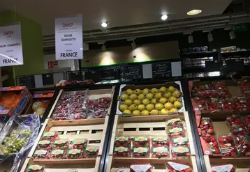 L'observatoire permettra à la filière fruits et légumes de réagir rapidement   lors des crises.  © Claire Tillier - FLD