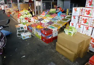 Au premier trimestre 2020, la Chine a importé plus de 1,61 Mt de fruits frais  © Semmaris