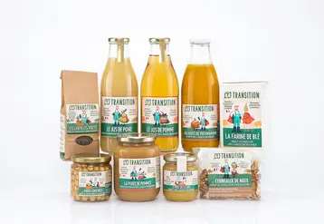 La gamme Transition, qui valorise les les productions d'agriculteurs en conversion bio, concerne pour le moment les produits transformés. 