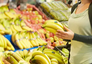 bananes équitables en rayon