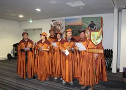 <em class="placeholder">Confrérie des Amis de l'Echalote d'Anjou au Sival 2026.</em>