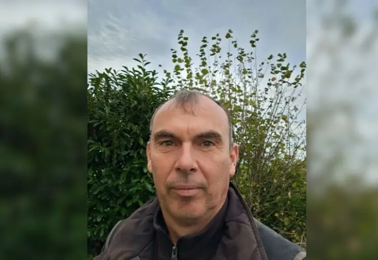 <em class="placeholder">Gianny Bonnouvrier, céréalier à Bouhet, en Charente-Maritime.</em>